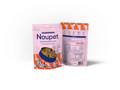 Fiesta de Res con Vegetales Alimento Natural cocinado Noupet