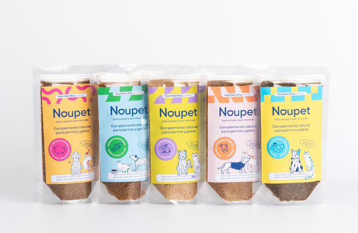 Pack de 5 Sazonadores Noupet - los cinco sabores
