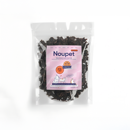 Corazoncitos de Res deshidratados 100% naturales Noupet