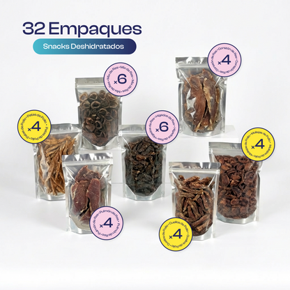 Kit Mayorista- 32 snacks naturales
