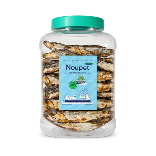 Sardinas Deshidratadas 100% natural Noupet