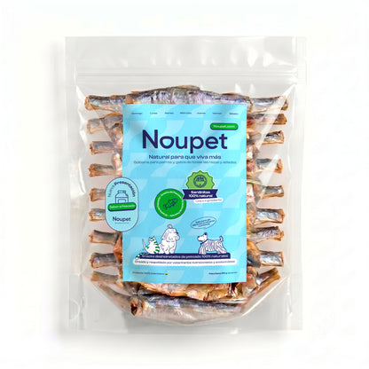 Sardinas Deshidratadas 100% natural Noupet