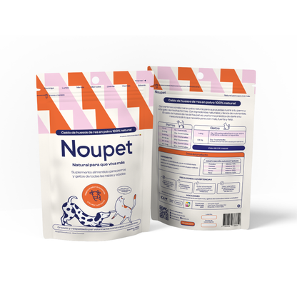 Caldo de Huesos de Res en Polvo 300 g- Noupet