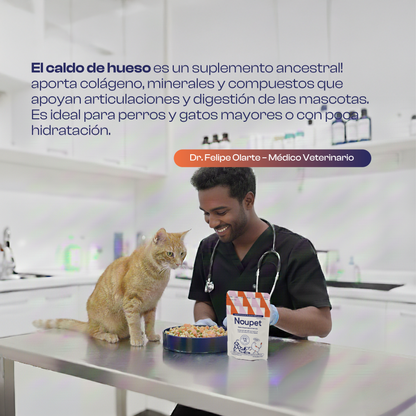 Caldo de Huesos de Res en Polvo 300 g- Noupet