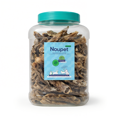 Piel de Pescado deshidratada 100% natural Noupet