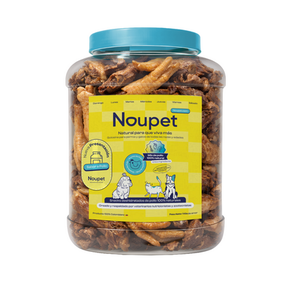 Mix de pollo deshidratado 100% natural Noupet