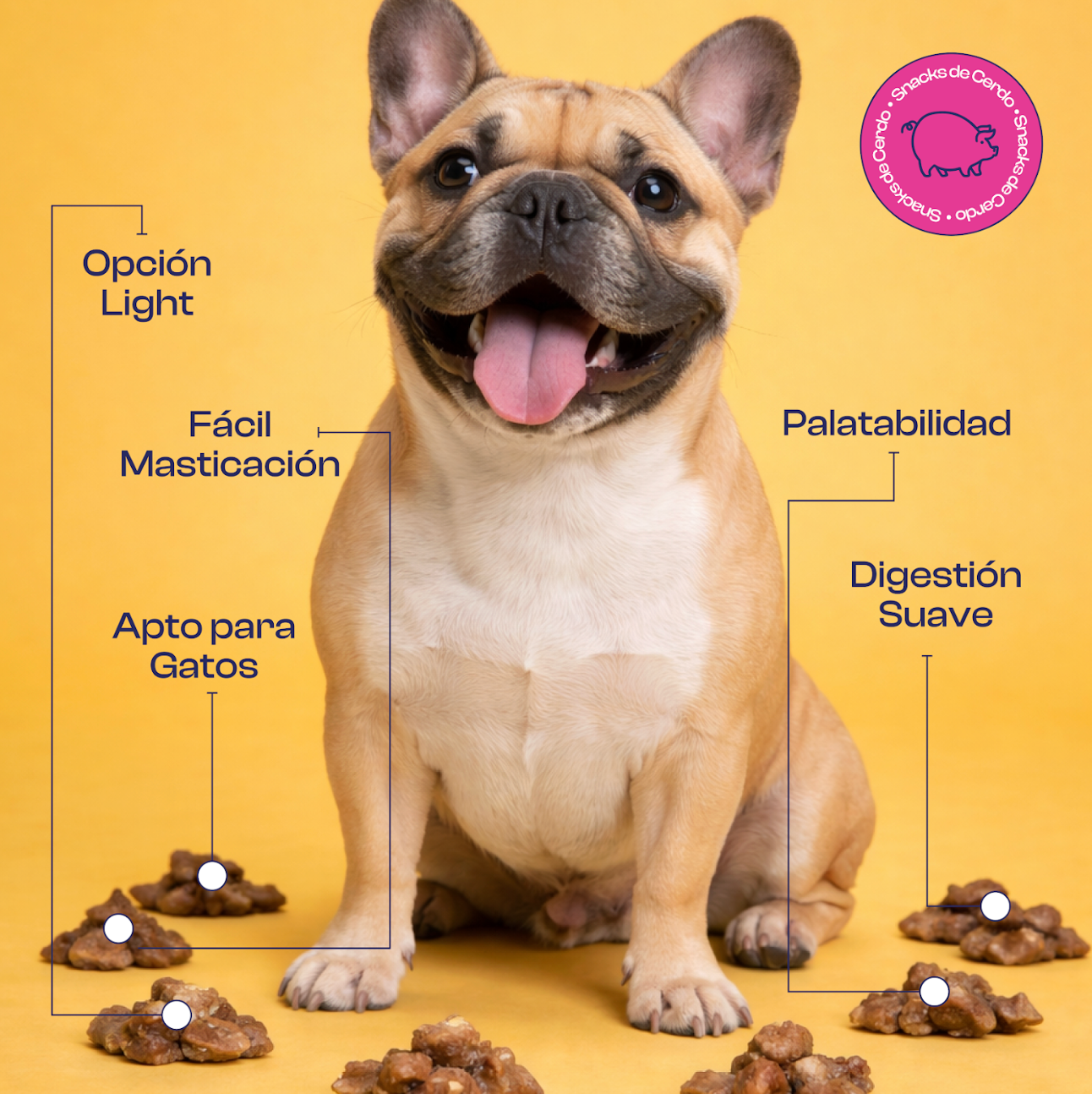 Pulmón de cerdo Deshidratado Noupet