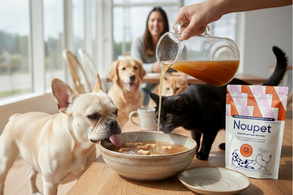 Caldo de Huesos de Res en Polvo 300 g- Noupet