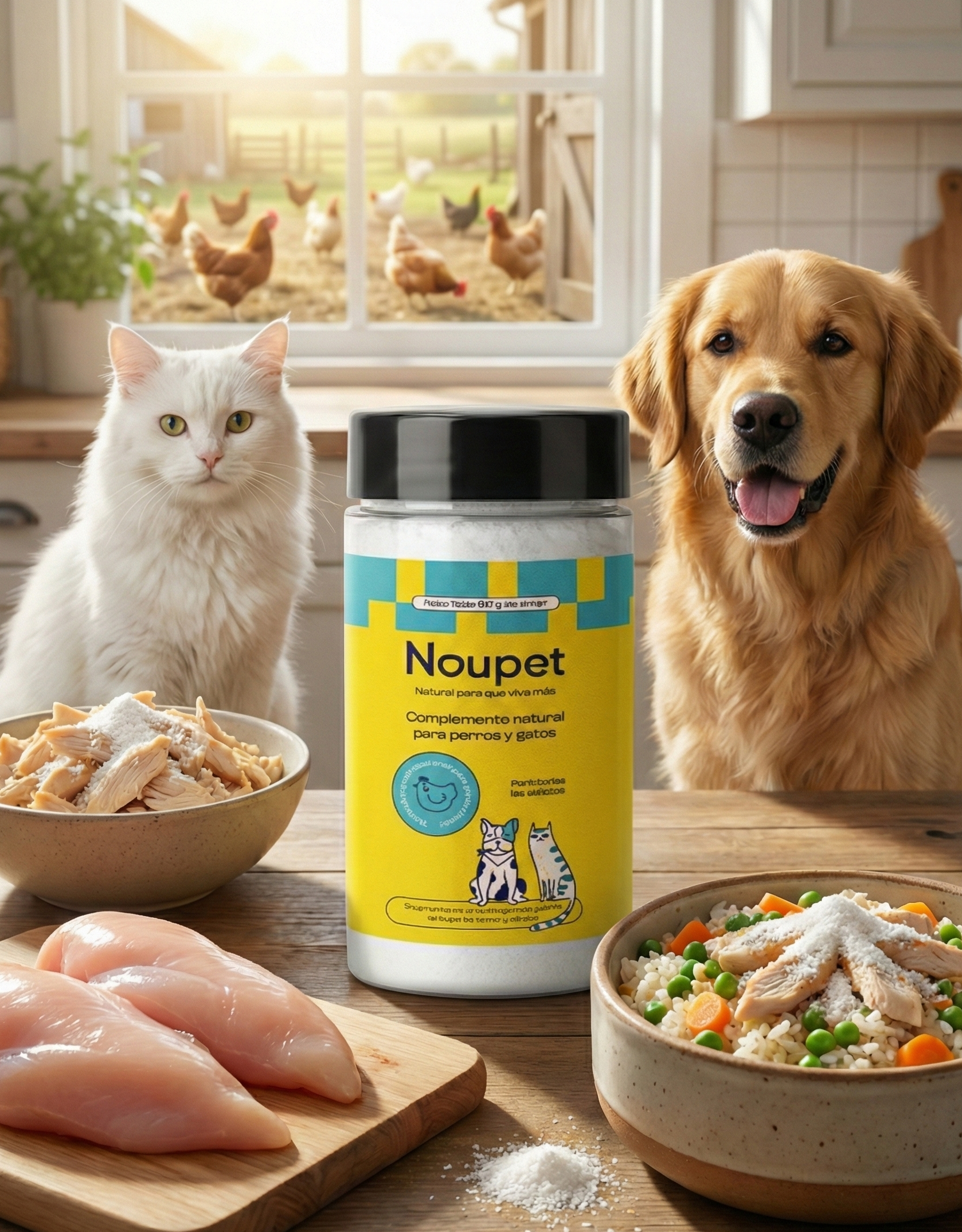 Sazonador de Pollo 90 g- Noupet