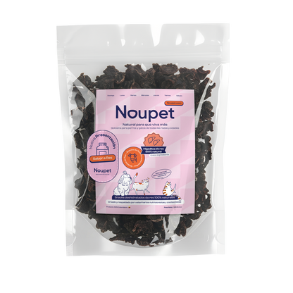 Higaditos de Res Deshidratados 100% naturales Noupet