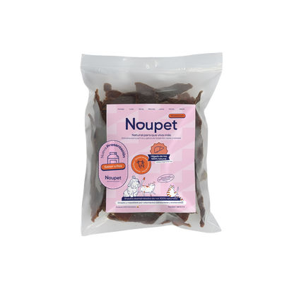 Hígado de Res deshidratado 100% natural Noupet