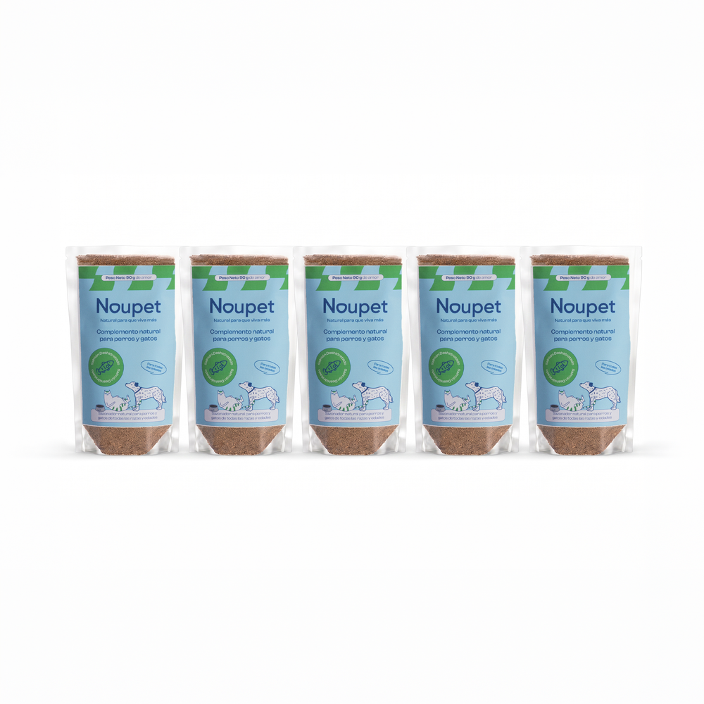 Pack de 5 Sazonadores de Pescado 90g- Noupet