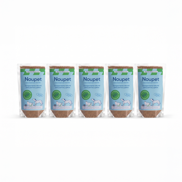 Pack de 5 Sazonadores de Pescado 90g- Noupet