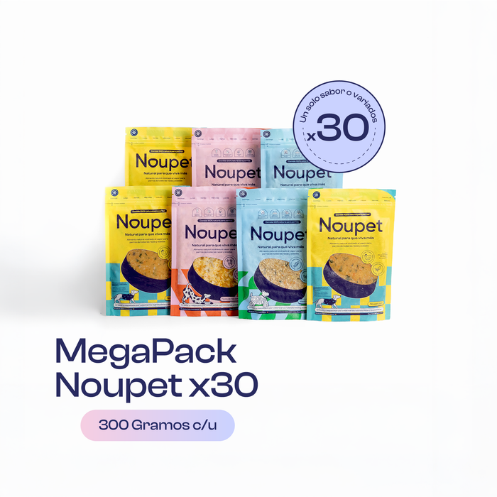 MegaPack Noupet 30x 300g