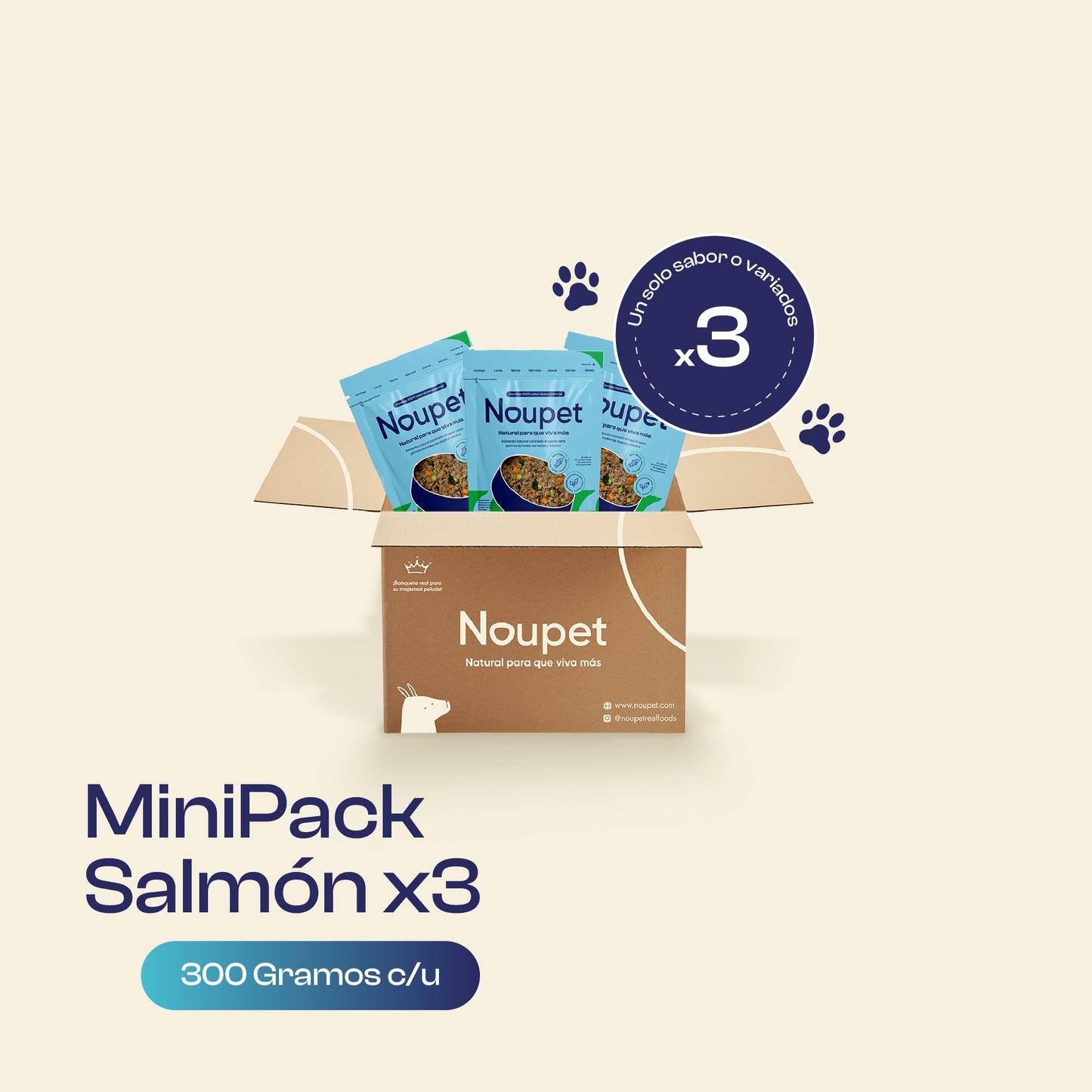 MiniPack Noupet 3x 300g