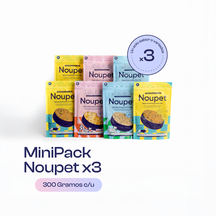 MiniPack Noupet 3x 300g