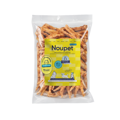Patas de Pollo deshidratadas 100% natural Noupet