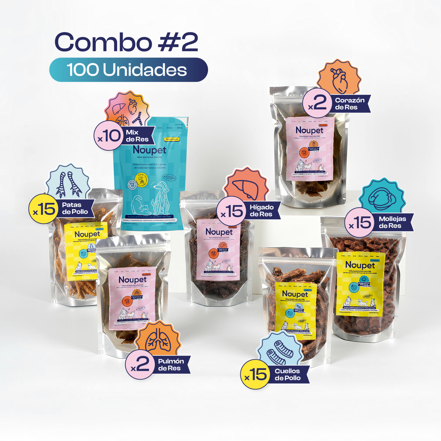 Kit super Mayorista- 100 snacks naturales