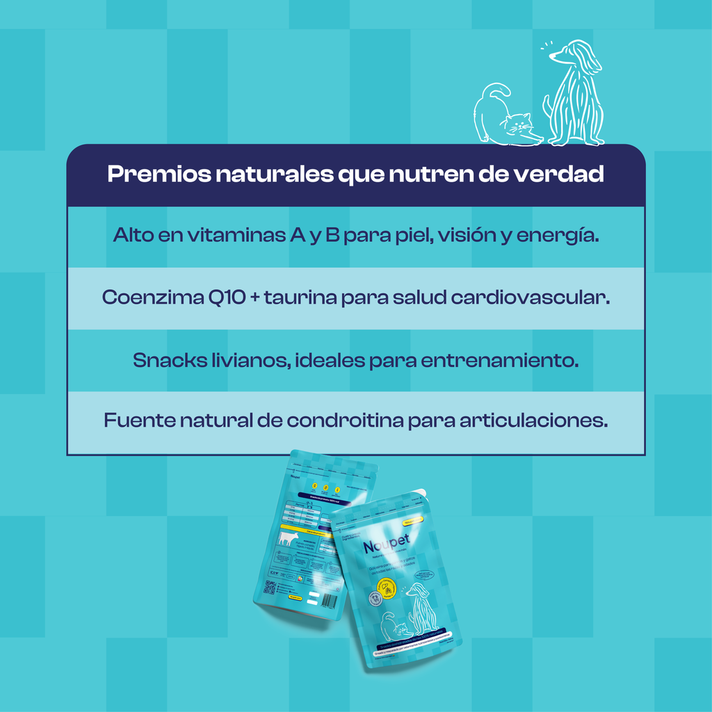 Snacks Mix de Res Deshidratados 120 g- Noupet