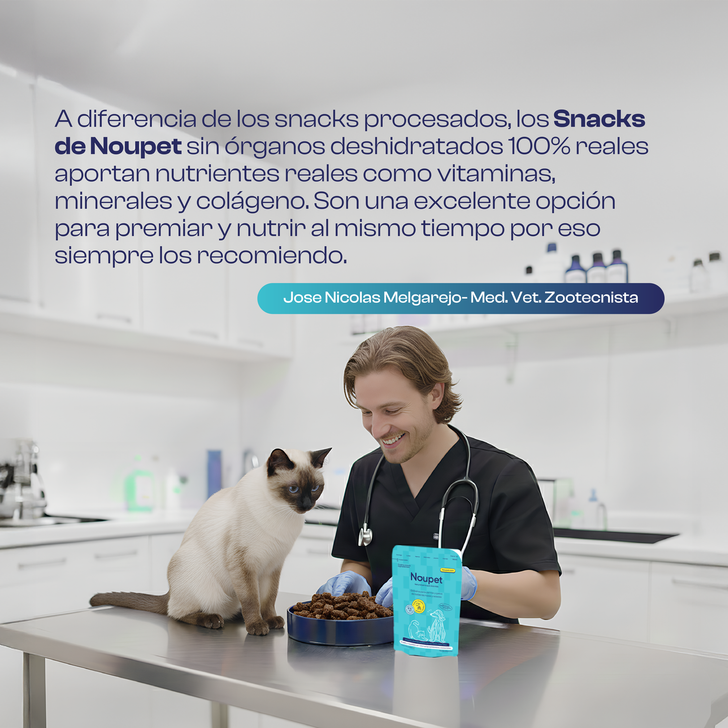 Mix de Res Deshidratados- premios o snacks Noupet