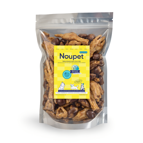 Mix de pollo deshidratado 100% natural Noupet