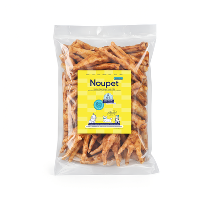 Patas de Pollo deshidratadas 100% natural Noupet